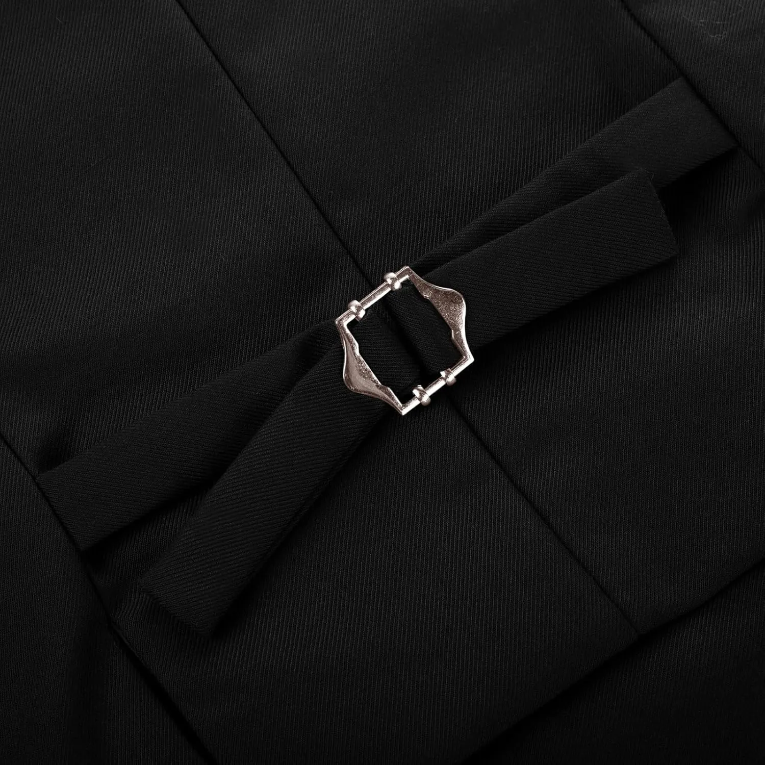 Belle Poque Waistcoat Vest for Women Suit Vest Tops Asymmetrical Hem Tuxedo Vest Sleeveless Blazers Jackets