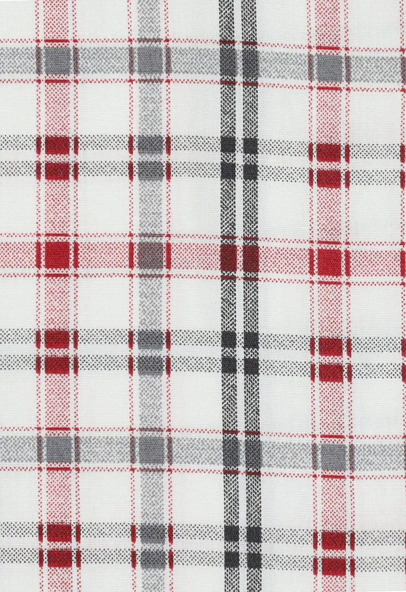 Blue & Red checkered half sleeve - 022490-24-09