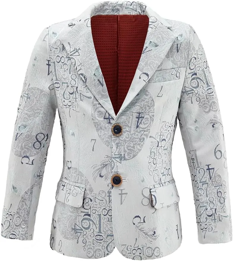 Boys Blazers Slim Fit Suit Jacket Kids Formal Tuxedo Blazer Outfit for Party School