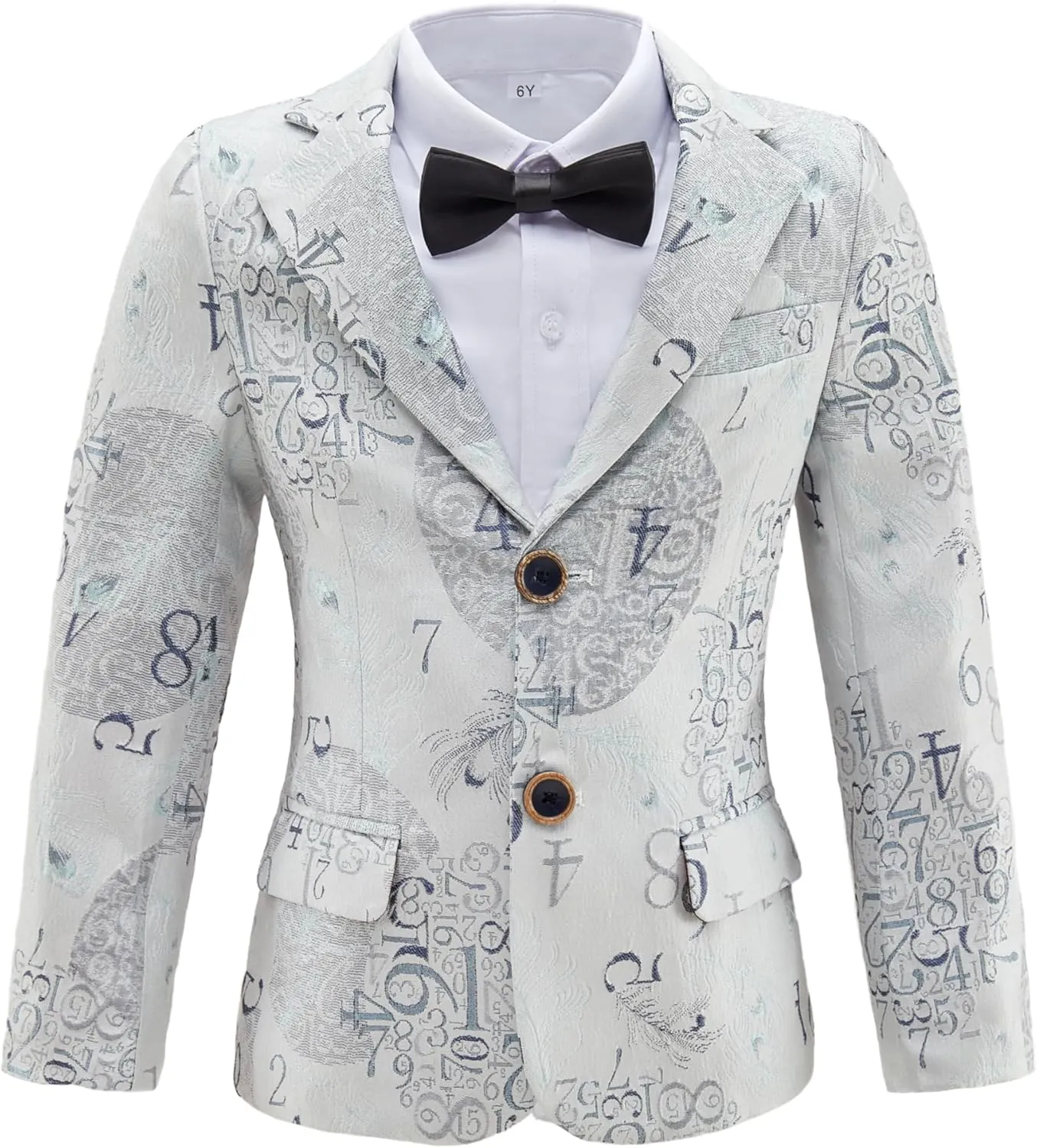 Boys Blazers Slim Fit Suit Jacket Kids Formal Tuxedo Blazer Outfit for Party School