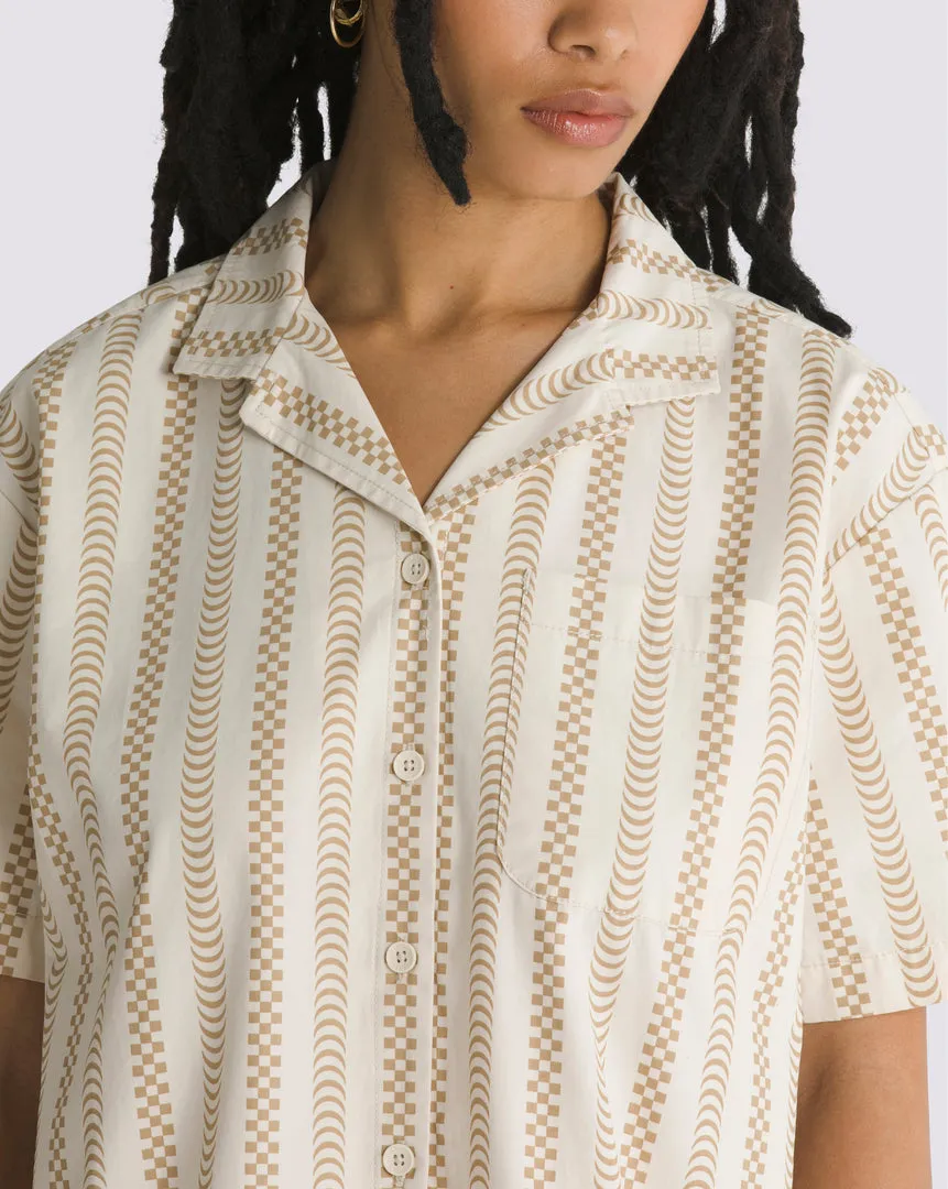 Camisa Relaxed Crop Vans X Spitfire Wheels