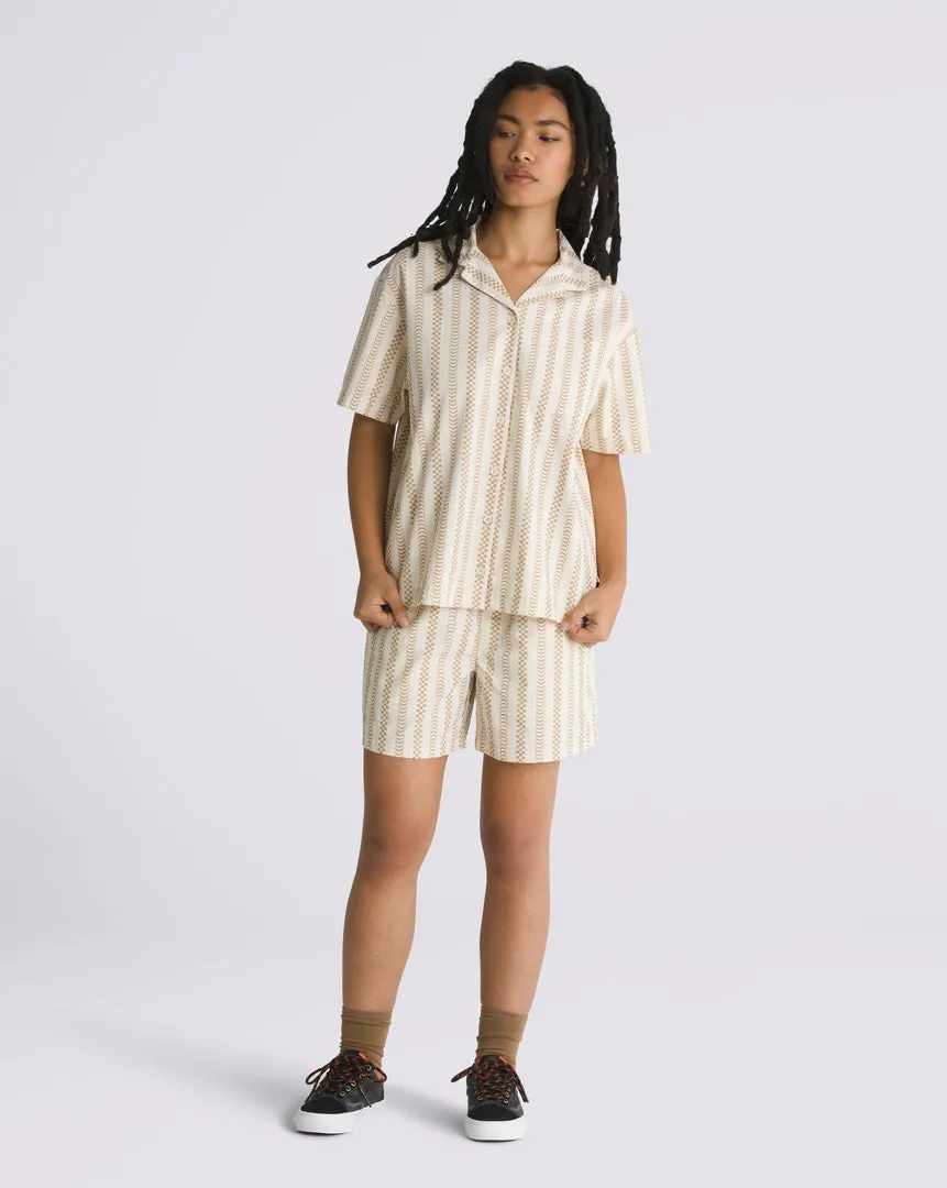 Camisa Relaxed Crop Vans X Spitfire Wheels