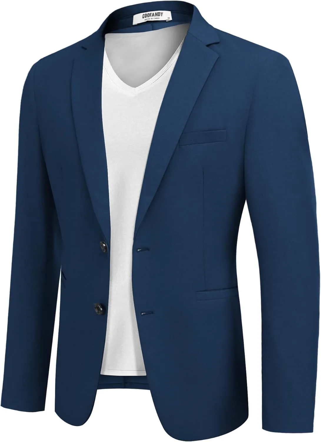 COOFANDY Mens Casual Sport Coat Slim Fit Lightweight Blazers Jacket Two Button Business Suit Jackets