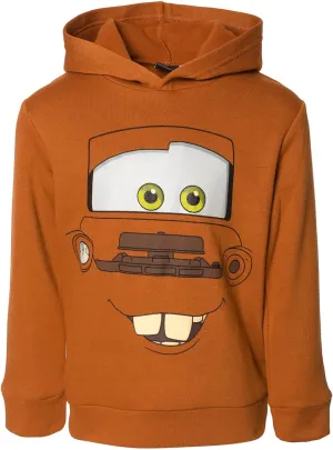 Disney Cars Fleece Pullover Hoodie Toddler to Big Kid Sizes (2T - 10-12)