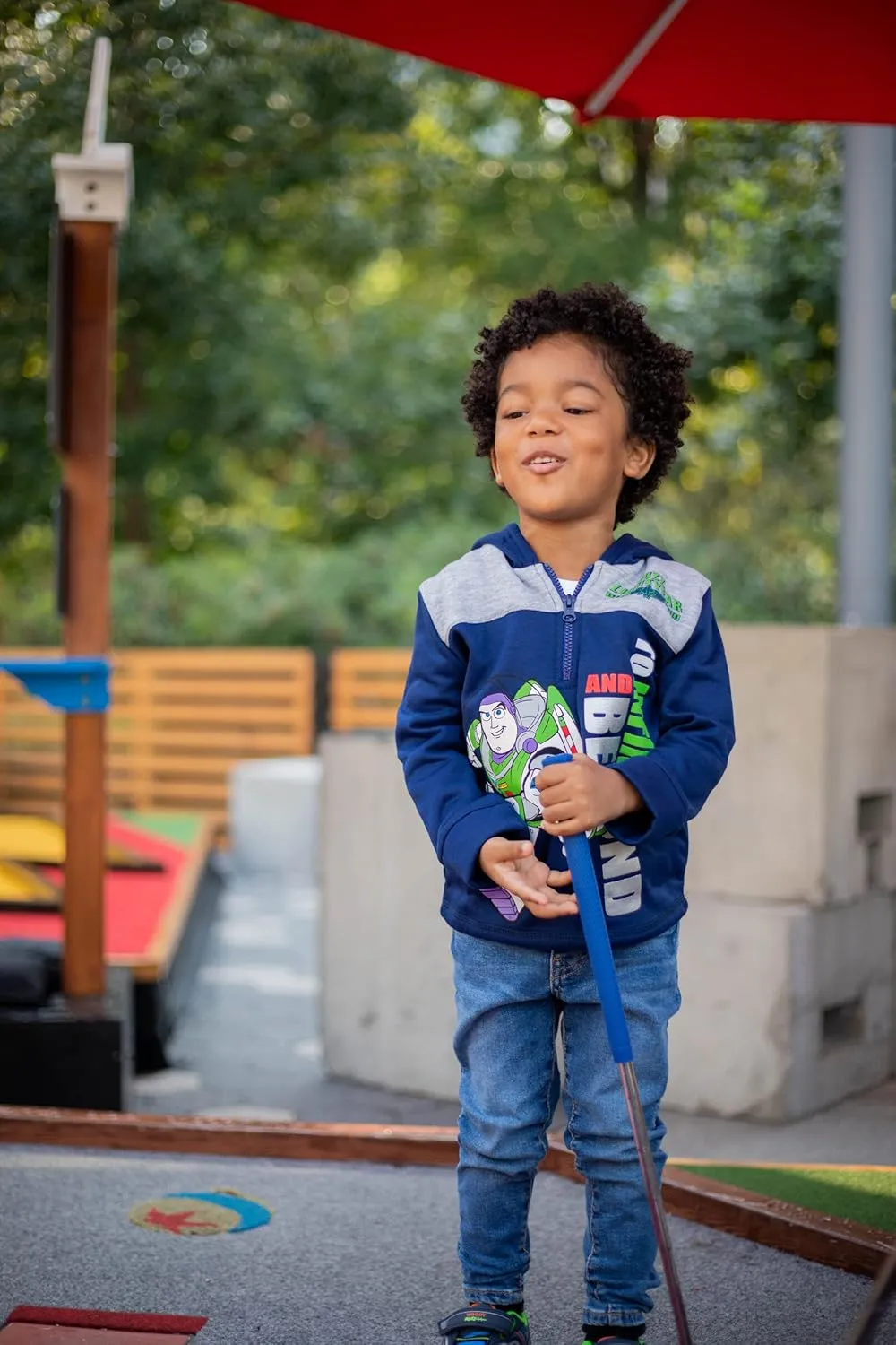 Disney Fleece Half Zip Hoodie Infant to Big Kid Sizes (12 Months - 18-20)