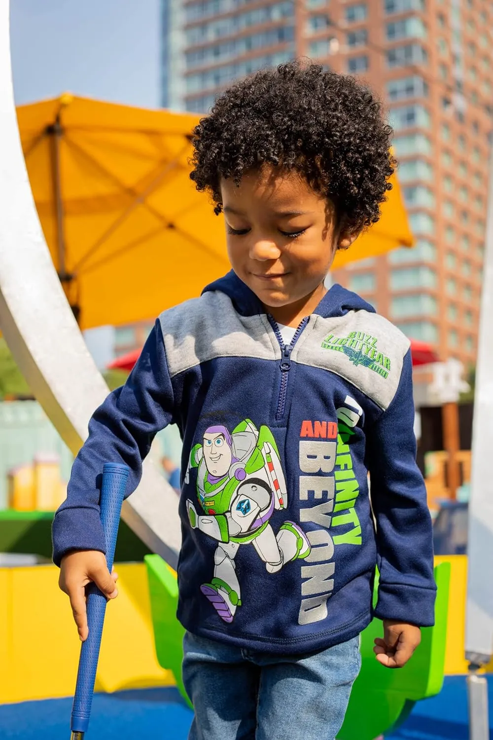 Disney Fleece Half Zip Hoodie Infant to Big Kid Sizes (12 Months - 18-20)