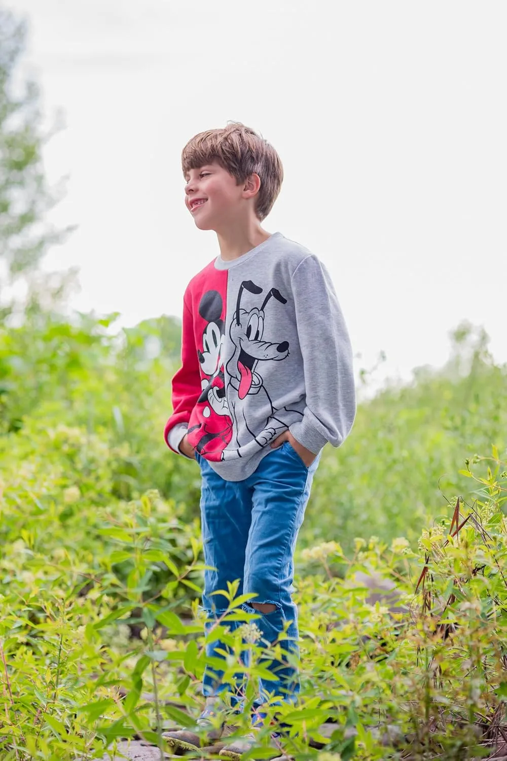 Disney Lion King Mickey Mouse Cars Toy Story Sweatshirt Toddler to Big Kid Sizes (2T - 18-20)