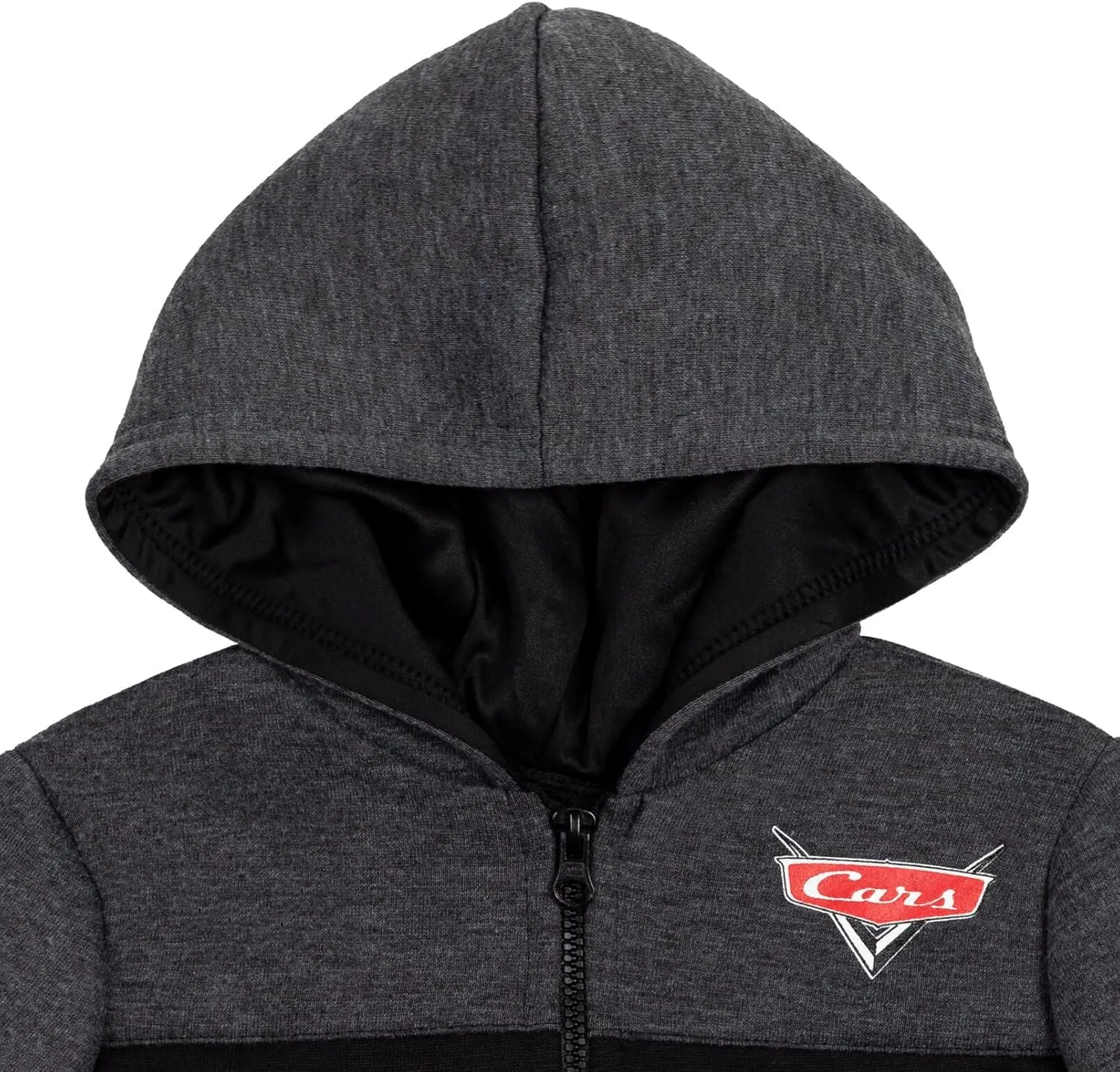 Disney Pixar Cars Lightning McQueen Fleece Half Zip Pullover Hoodie Toddler to Big Kid