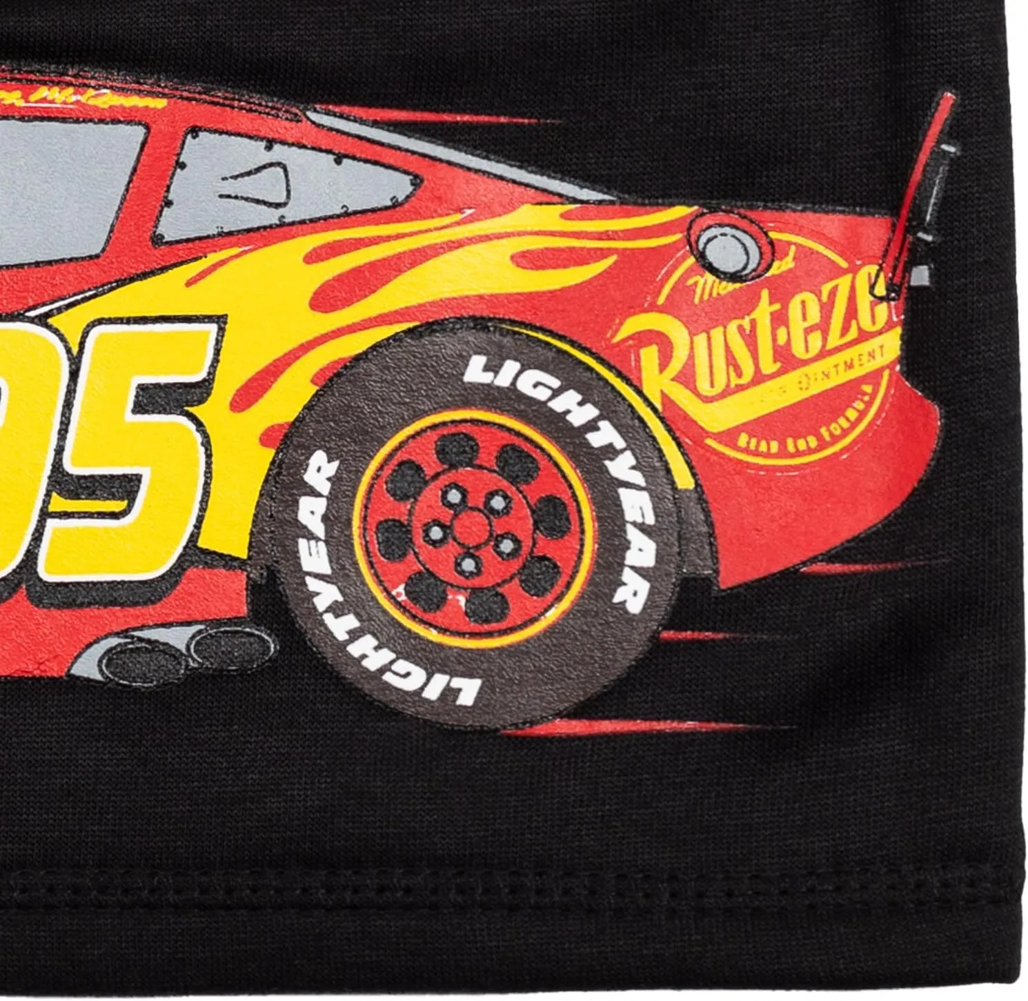 Disney Pixar Cars Lightning McQueen Fleece Half Zip Pullover Hoodie Toddler to Big Kid