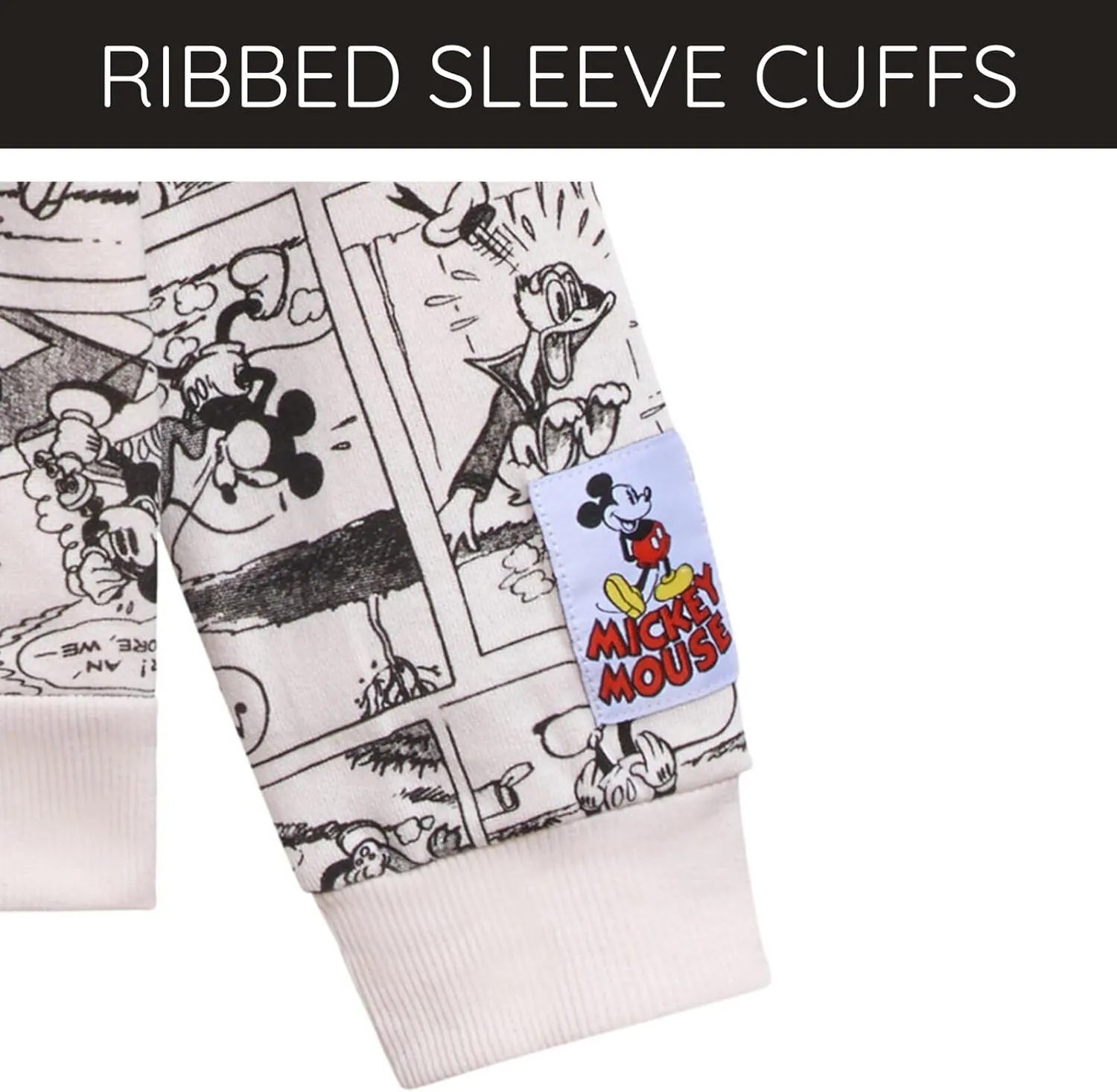 Disney Toy Story Mickey Mouse Lilo & Stitch Fleece Zip Up Hoodie Toddler to Big Kid Sizes (2T - 18-20)
