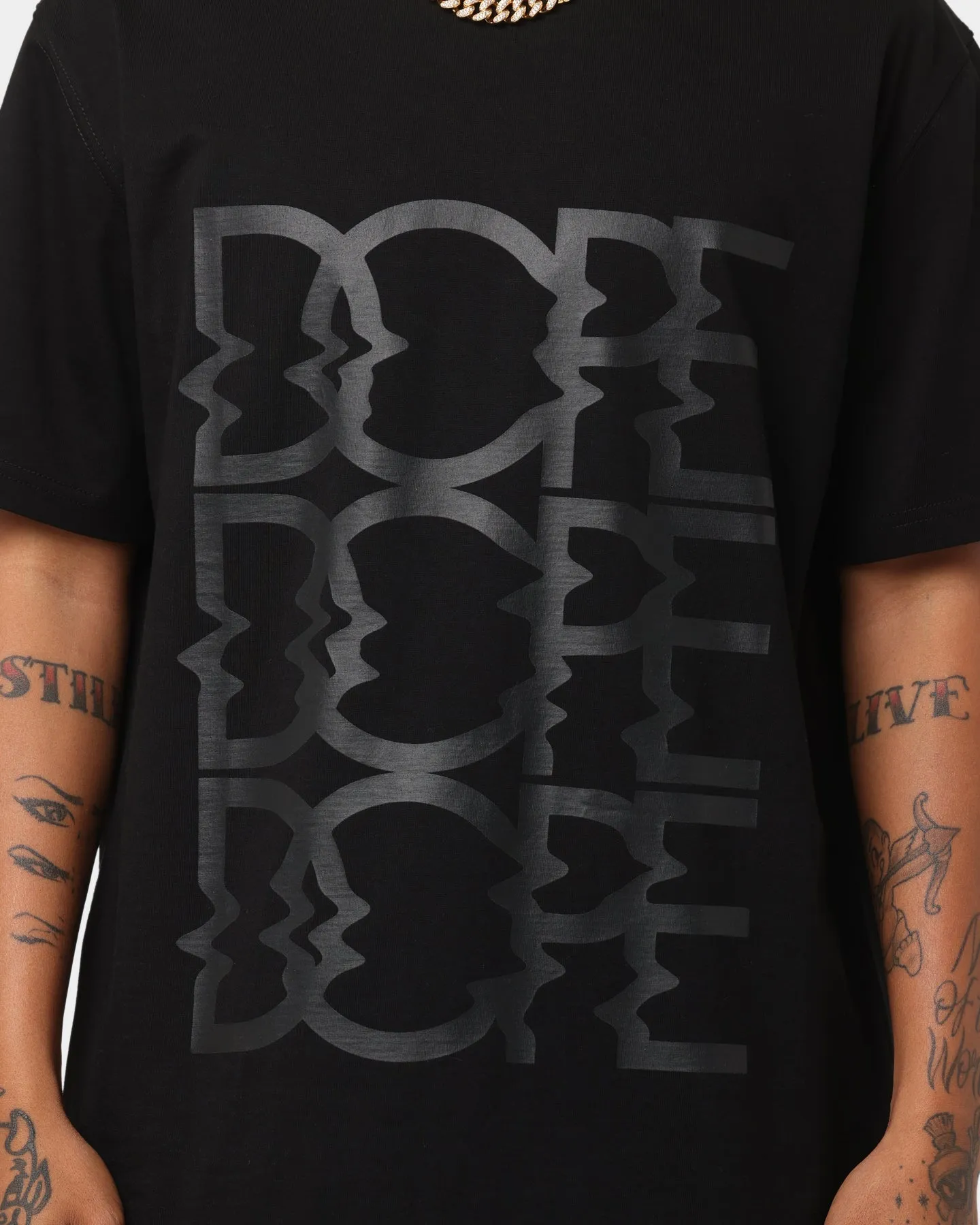 Dope Warp Speed T-Shirt Black/Black