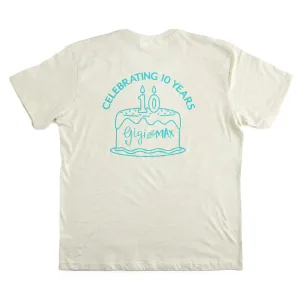 Heathered Birthday Celebration Graphic Tee