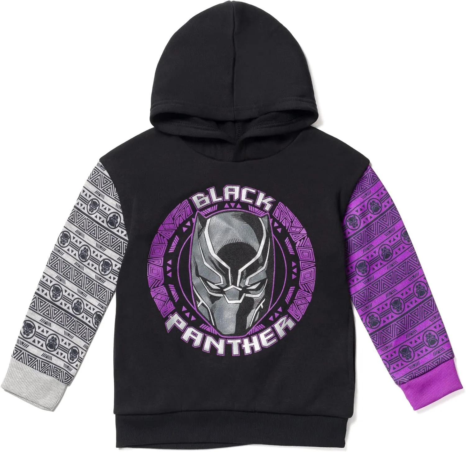 Marvel Avengers Black Panther Fleece Hoodie Toddler to Big Kid