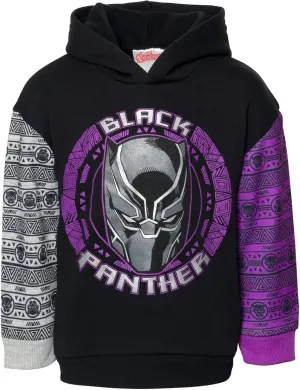 Marvel Avengers Black Panther Fleece Hoodie Toddler to Big Kid