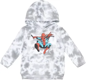 Marvel Avengers Spider-Man Hulk Fleece Pullover Hoodie Toddler to Big Kid