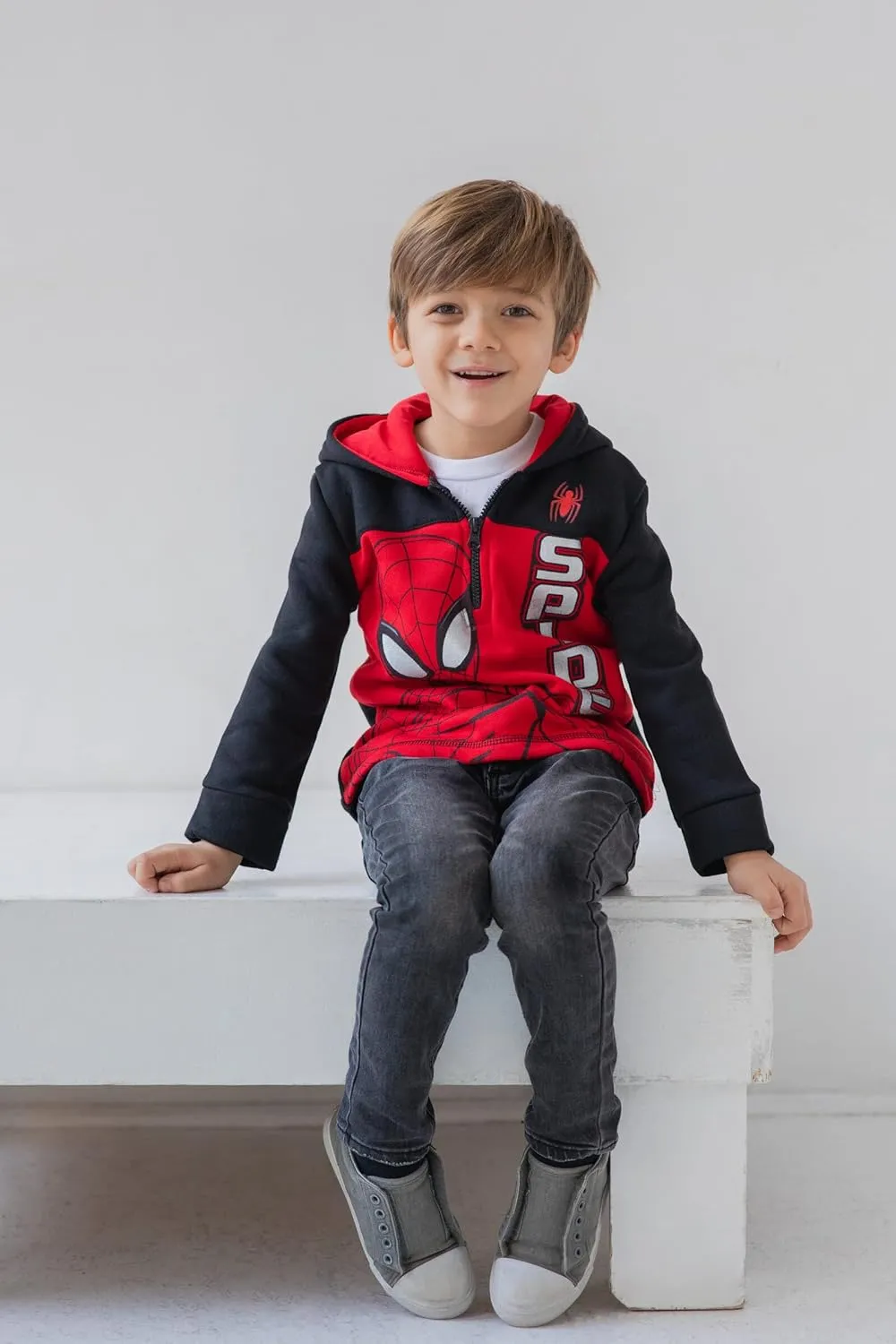 Marvel Half Zip Hoodie