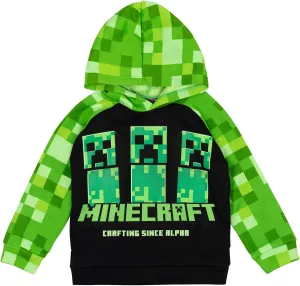 Minecraft Fleece Pullover Hoodie Little Kid to Big Kid Sizes (4-18-20)