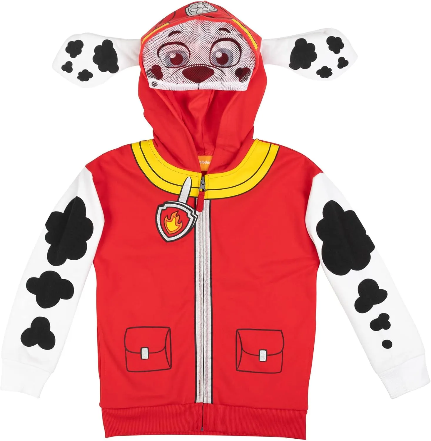 Paw Patrol Rubble Chase Skye Fleece Zip Up Pullover Hoodie Toddler to Little Kid
