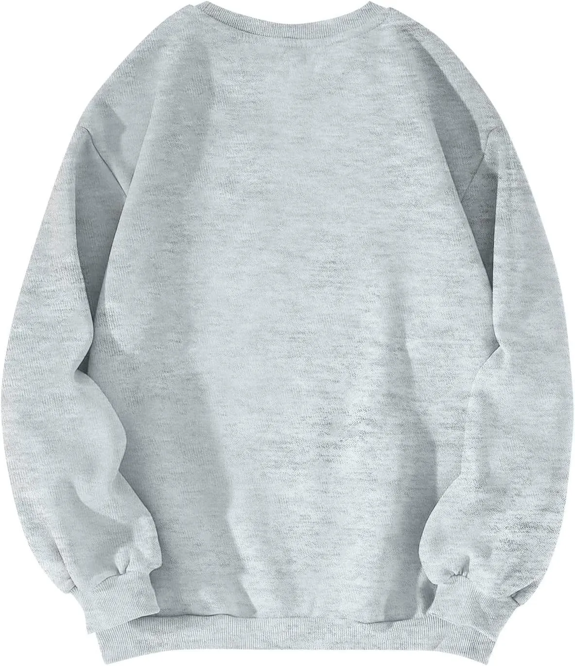 Pink Bow Sweatshirt Oversized Crewneck Sweatshirt Fall Pullover Sweatshirt Long Sleeve Bow Print Sweater Y2k Tops