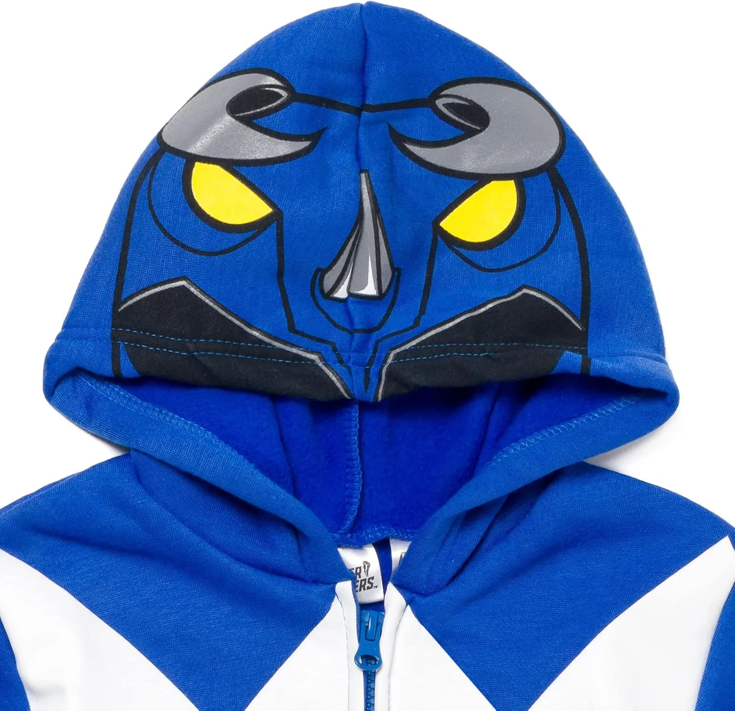 Power Rangers Blue Ranger Fleece Zip Up Hoodie for Toddler to Big Kid