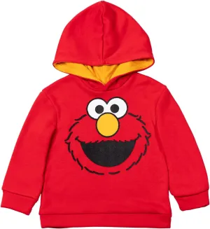 Sesame Street Abby Cadabby Elmo Big Bird Cookie Monster Oscar The Grouch Pullover Hoodie Infant to Little Kid