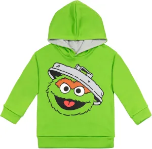 Sesame Street Abby Cadabby Elmo Big Bird Cookie Monster Oscar The Grouch Pullover Hoodie Infant to Little Kid