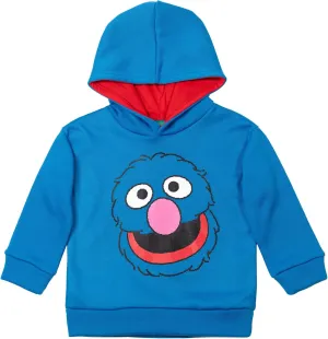 Sesame Street Abby Cadabby Elmo Big Bird Cookie Monster Oscar The Grouch Pullover Hoodie Infant to Little Kid