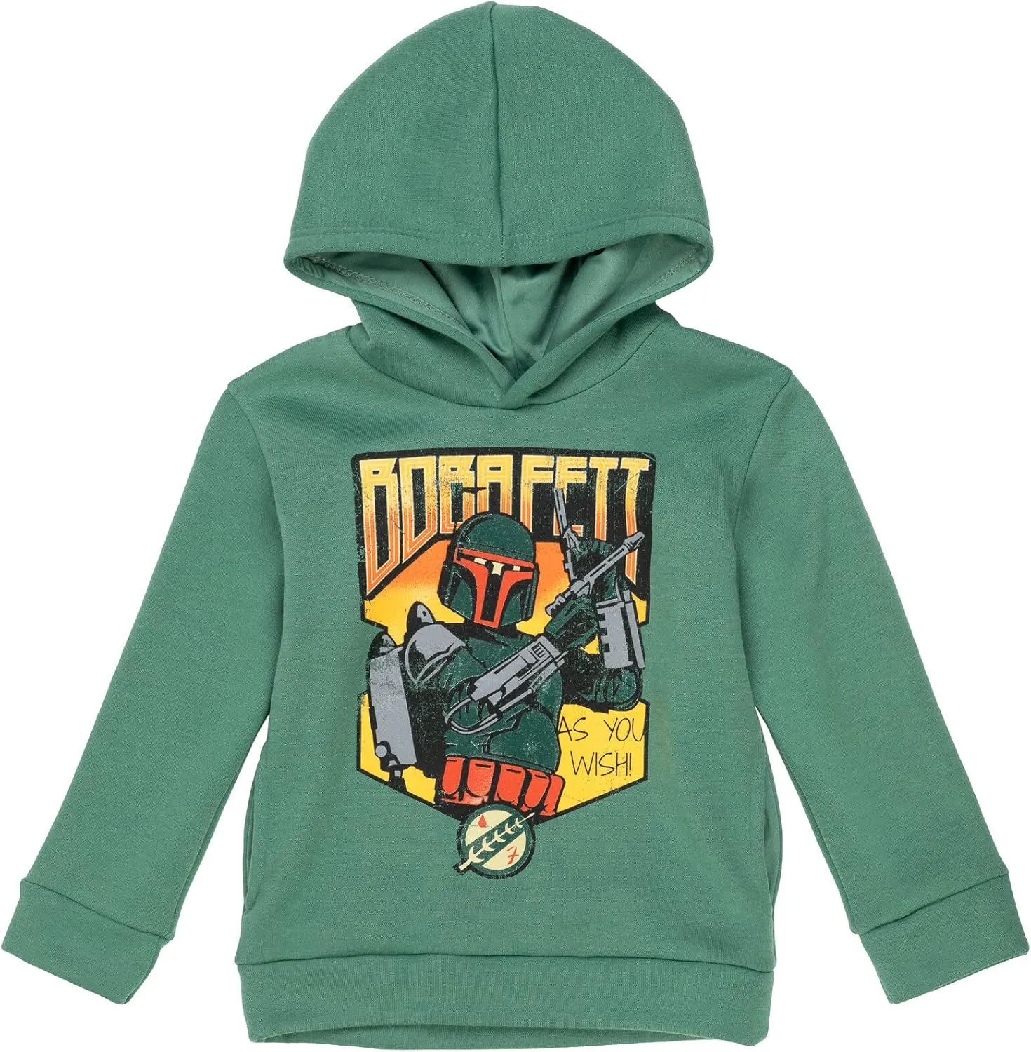 STAR WARS Boba Fett Fleece Pullover Hoodie Little Kid to Big Kid