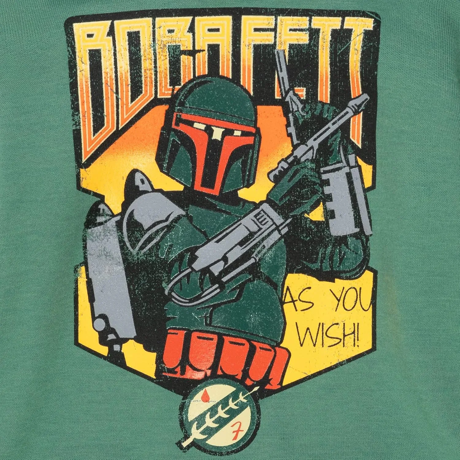 STAR WARS Boba Fett Fleece Pullover Hoodie Little Kid to Big Kid
