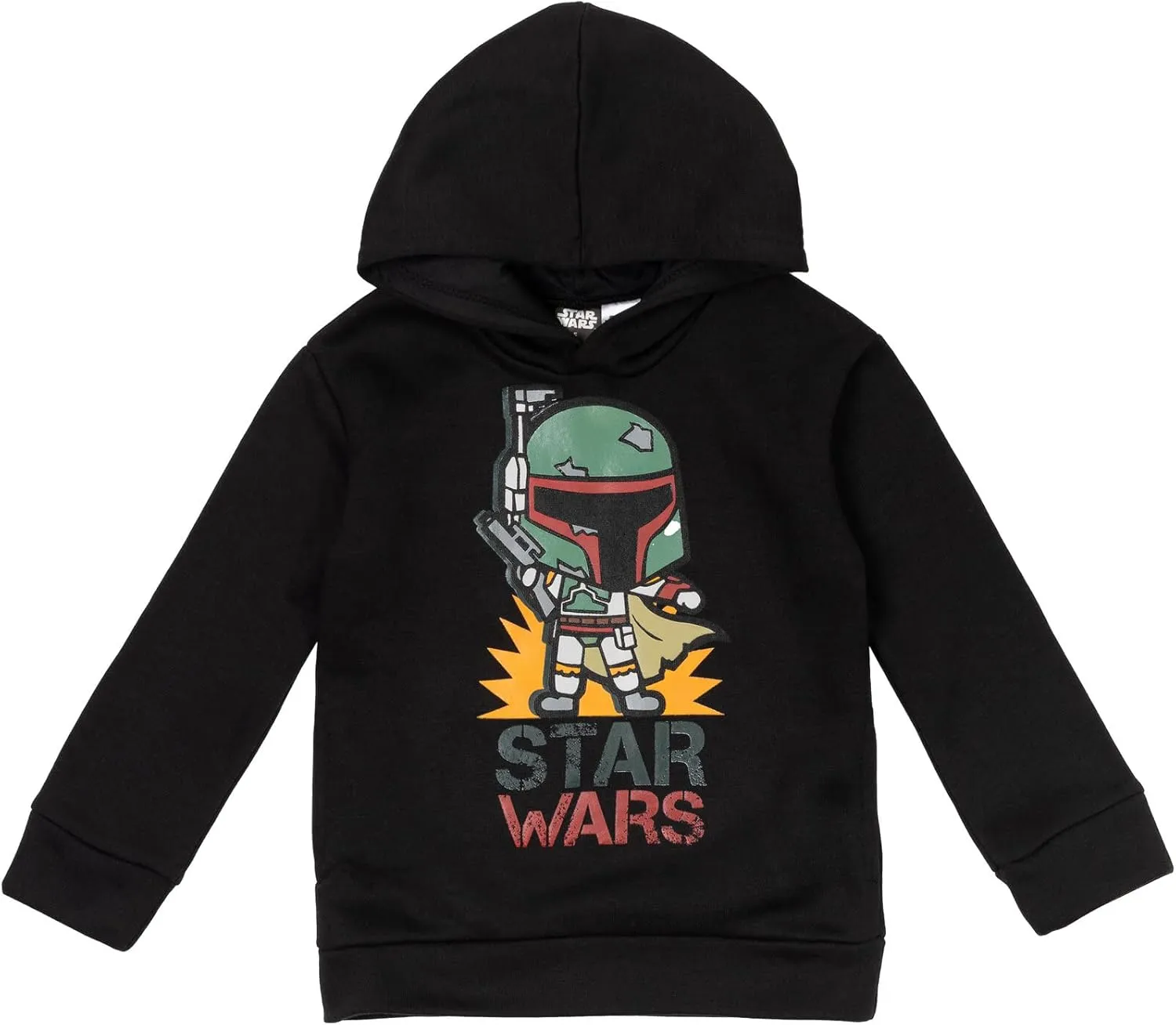 STAR WARS Boba Fett Fleece Pullover Hoodie Little Kid to Big Kid