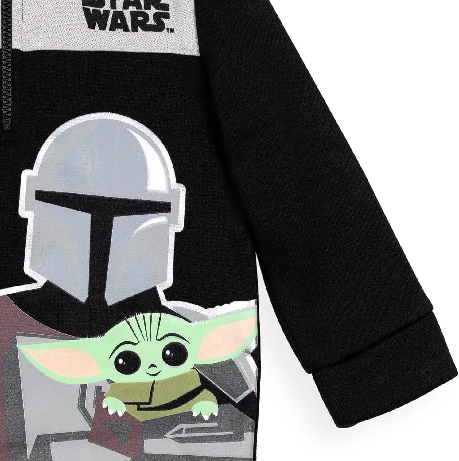 STAR WARS The Mandalorian The Child Fleece Half Zip Hoodie Infant to Big Kid