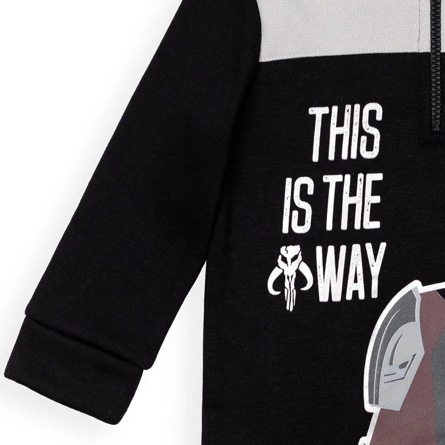 STAR WARS The Mandalorian The Child Fleece Half Zip Hoodie Infant to Big Kid