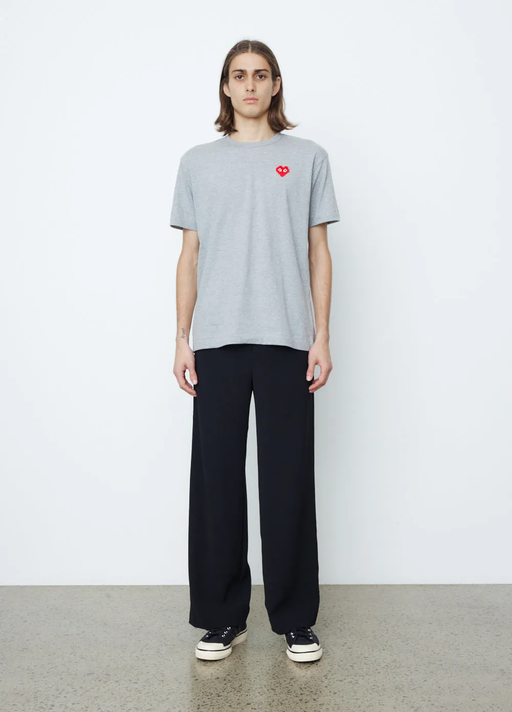 T322 Pixel Red Heart T-Shirt