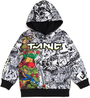 Teenage Mutant Ninja Turtles Fleece Pullover Hoodie Toddler to Big Kid Sizes (2T - 18-20)