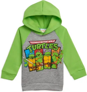Teenage Mutant Ninja Turtles Fleece Pullover Hoodie Toddler to Big Kid Sizes (2T - 18-20)
