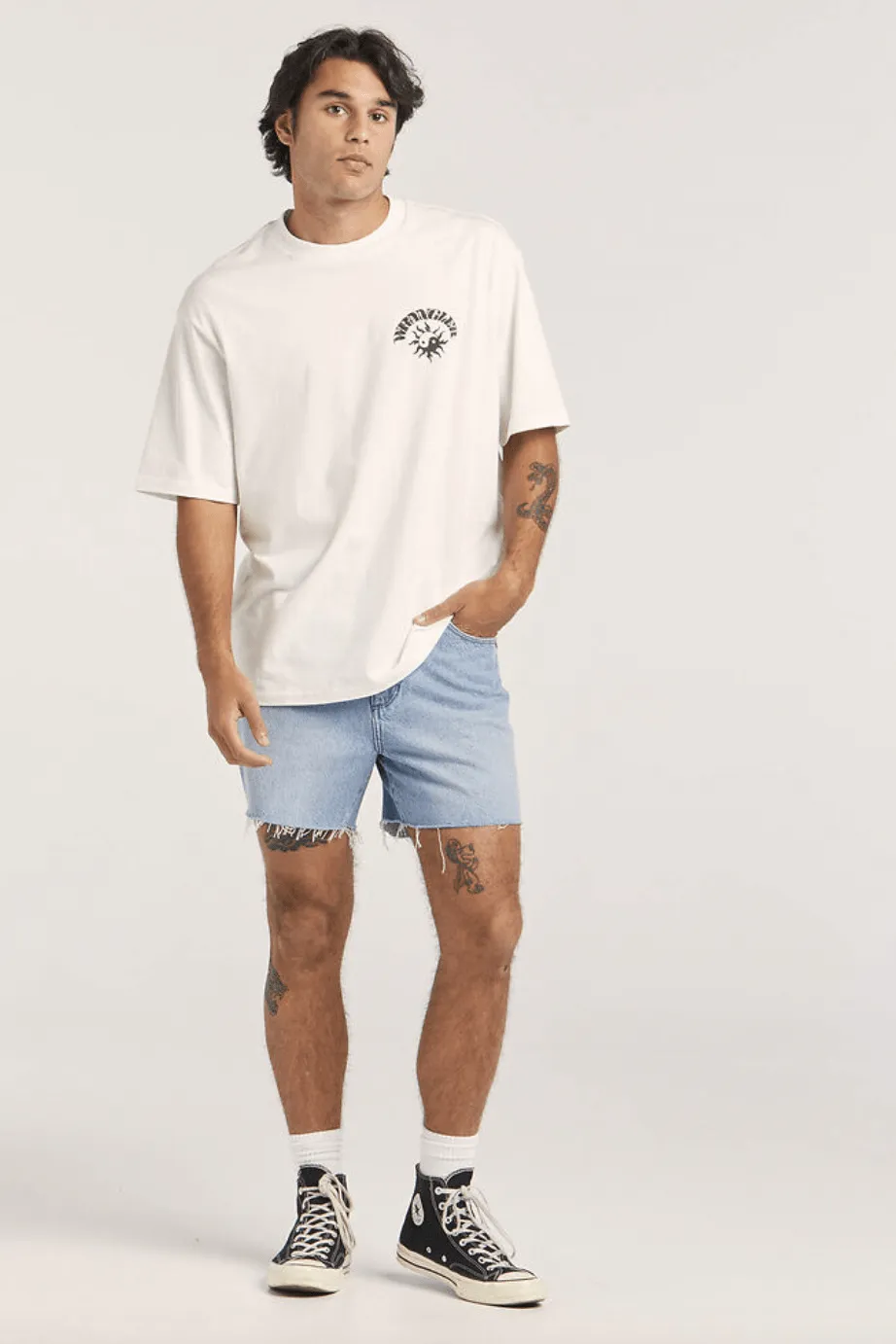 WRANGLER SLACKER RELAXED SHORT - ELECTRIC